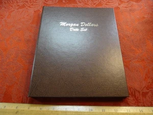 Dansco Empty US Morgan Dollars Date Set Book #7171 - 3 Pages - Free S&H USA - Picture 1 of 7