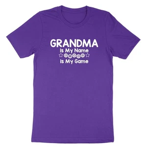 Grandma is My Name Bingo is My Game Shirt Bingo Grandma T-shirt New Grandma gift - Picture 1 of 22