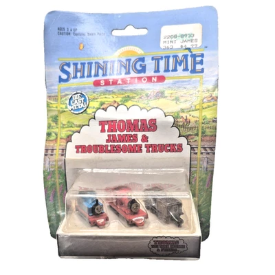 VTG 1991 Ertl Shining Time Station Thomas James & Troublesome Trucks Die Cast - Image 1 of 4
