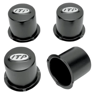 ITP Black Wheel Center Cap For ATV & UTV (Set Of 4 ) - Bild 1 von 1