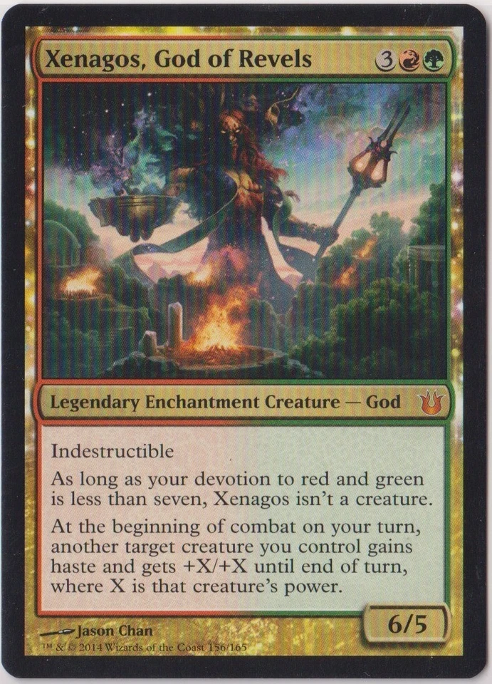 MTG Xenagos, God of Revels Born of the Gods Regular - Image 1 of 1