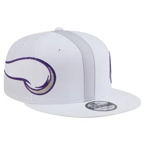 Minnesota Vikings New Era Helmet 9FIFTY Snapback Hat - White - Picture 1 of 13