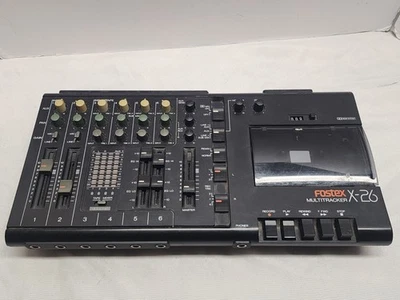 Vintage Fostex X-26 4 Track Cassette Recorder (For Parts Or Repair)  - Image 1 of 4