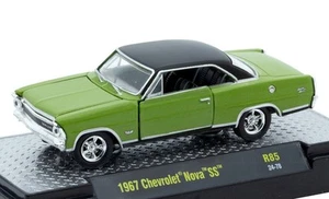 CHEVROLET Nova SS - 1967 - green - M2 1:64 - Foto 1 di 6