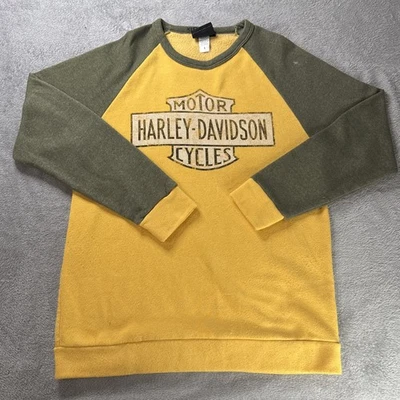 Suéter Harley Davidson Museum para mujer grande Milwaukee Wisconsin Crew Foto 1 de 4