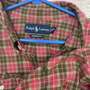 Polo Ralph Lauren Langarm Oxford Hemd mit Knopfleiste Herren kariert XXL - Bild 1 von 7