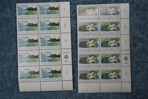 1984 Welterbe Inschriftenblocksatz - Genf G124-125 - postfrisch - Bild 1 von 1