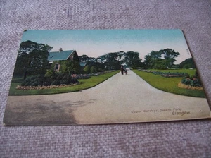 POSTCARD -- UPPER GARDENS, QUEEN'S PARK, GLASGOW - Picture 1 of 2