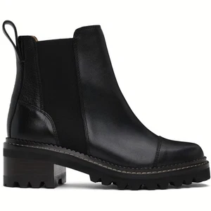 NUEVAS See By Chloe - Talla EU 41 (US 10-10.5), Botas Chelsea Mallory para Mujer, Negras - Imagen 1 de 4