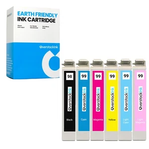 98 T098 BK Cartuccia di inchiostro ed Epson 99 T099 Artisan per 700 710 725 730 800 810 - Foto 1 di 23