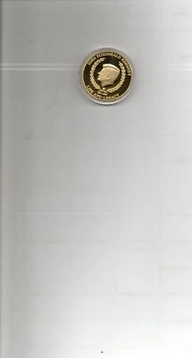 Life Of JFK Inauguration Speech 1961 Gold Plated - Image 1 of 4