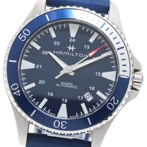 HAMILTON Khaki Navy H823450 Date Navy Dial Automatic Men's Watch_870554 - Picture 1 of 6