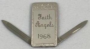 Vintage Commemorative New Generation Faith Angels 1968 Pocket Knife - Picture 1 of 10