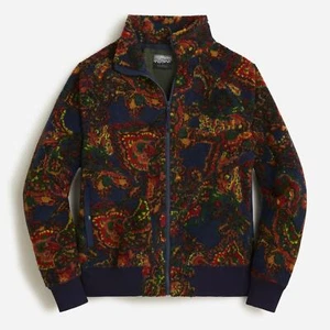 J.Crew Nordic Sherpa Fleece Jacket - Picture 1 of 17