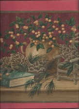 Pinecone Wallpaper Border Ebay