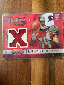 A46,037 - 2014 Certified New Generation Jersey Mirror Red #38 Charles Sims/299 - Picture 1 of 1