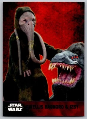 2015 Topps Star Wars The Force Awakens - #22 Purple - Gwellis Bagnoro & Izby - Image 1 of 3