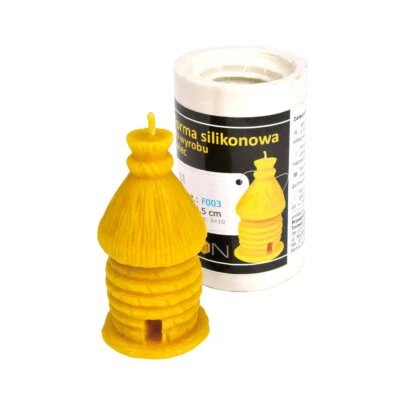 Kerzengießform Bienenhaus Silikonform Kerzen Bienenwachs Bienen Korb