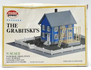 Model Power #1554 The Grabitski's N-Scale Model Kit - Factory Sealed - Picture 1 of 6