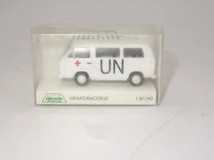 Herpa / Maag VW T3 Bulli der UN Mission des DRK in OVP-C2-2-- - Bild 1 von 1
