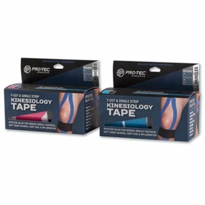 Nastro Kinesiologico Striscia Y & I Pretagliata Pro-Tec Athletics - Foto 1 di 6