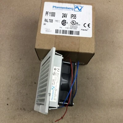 Вентилятор фильтра корпус шкафа Pfannenberg, тип 12, 24 В постоянного тока, светло-серый, PF 11000 - Изображение 1 из 4