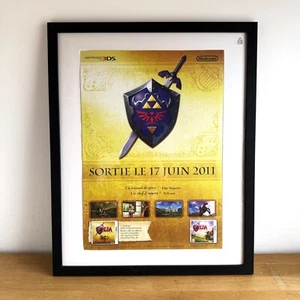 Poster The Legend Of Zelda Ocarina Of Time 3D Nintendo 50x68cm RARE PLV POS - Picture 1 of 1