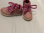 Baby Girls Pucceti Pink Trainer Boots - Size 22