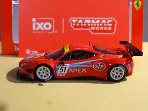 Tarmac Works x iXO Models - 2011 FERRARI 458 ITALIA GT3 - D. BROWN / G. GEDDIE - Picture 1 of 7