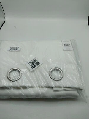 Exclusive Home Sateen Vanilla Set Of 2 Curtain Grommet 52in x 84in - Image 1 of 4