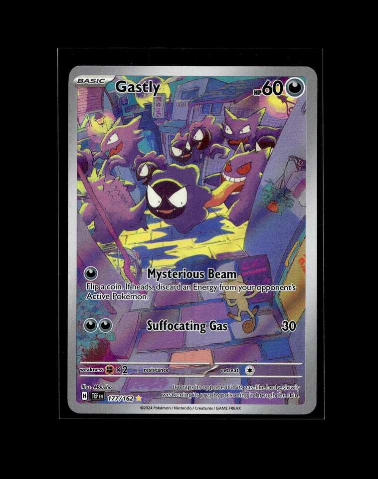 Gastly Haunter Gengar Pokemon Card! Holo/Reverse Holo EX VMAX V GX Rare Cards! - Image 1 of 1
