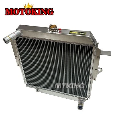 Radiador de aluminio para Toyota Land Cruiser serie 70 1985-1993 FJ70 FJ73 FJ75 4L Foto 1 de 4