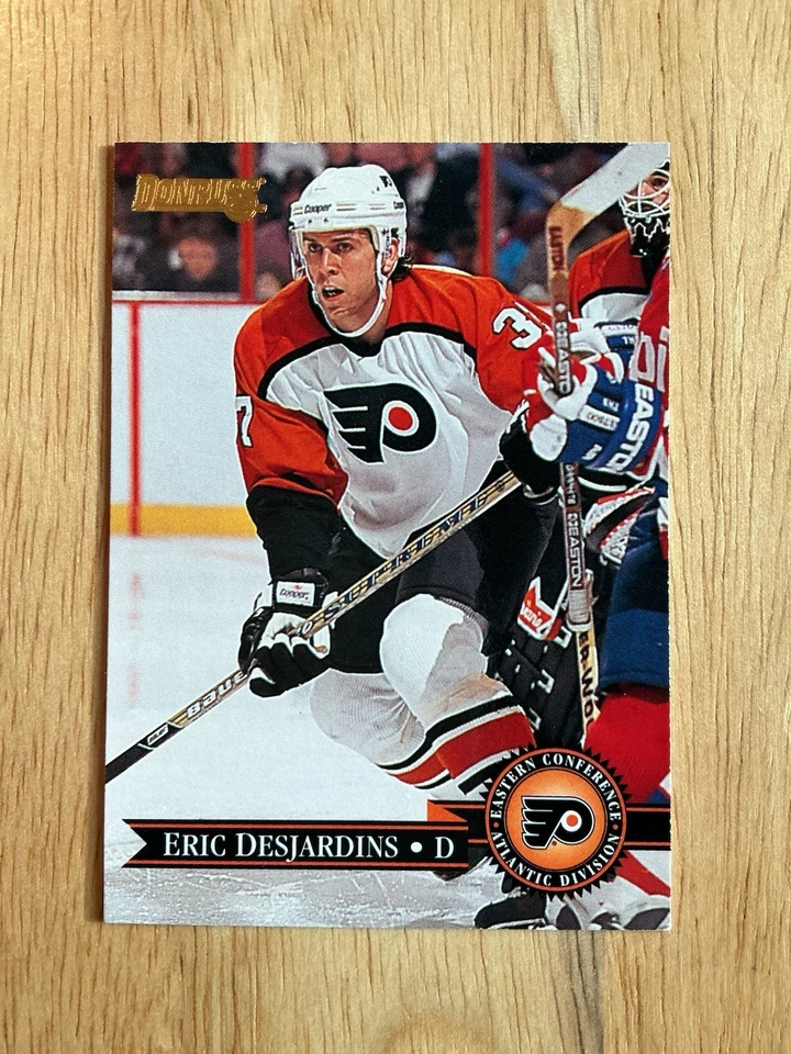1995-96 Donruss.           Eric Desjardins            # 151 - Image 1 of 2