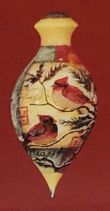 Ne Qwa Art - Cardinal Christmas Art Ornament by Jim Sexton (Designer) – New - Picture 1 of 10