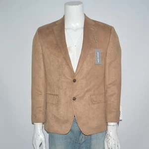 NUEVO CON ETIQUETAS ABRIGO DEPORTIVO MICHAEL KORS corte clásico imitación gamuza camel tostado talla 40S - Imagen 1 de 5