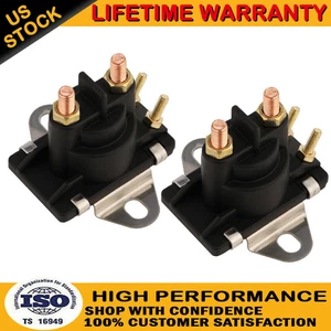 Interruptor solenoide de ajuste de 12 V (2 piezas) se adapta a motores fueraborda Mercury Mariner 89-846070 - Imagen 1 de 8