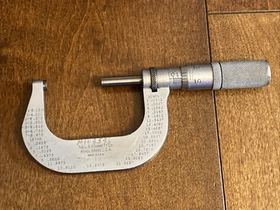 Starrett No. T2FL 1 Inch To 2” Outside Micrometer .0001 Grads - Image 1 of 4