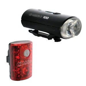 Oxford Cycle Bicycle Bike Ultratorch Mini Plus USB Lightset Black - Picture 1 of 1