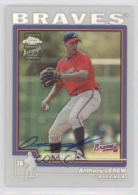 2004 Topps Chrome Refractor /100 Anthony Lerew #221 Rookie Auto RC - Image 1 of 2