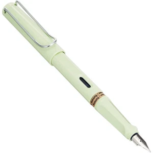Lamy Fountain Pen Safari Snap On Cap Mint Glaze Plastic, L36MG-EF - Picture 1 of 8