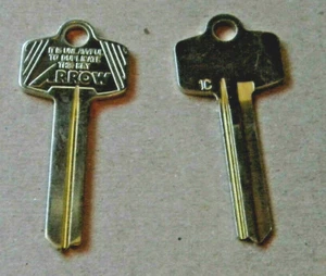 Arrow IC Core Key Blanks - 2 Blanks - 1C Keyway - Original Arrow - Picture 1 of 1
