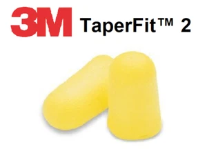 3M TaperFit 2 Uncorded Disposable Earplugs LARGE (Taper Fit II 26 dB Class 5) - Picture 1 of 4
