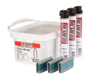 ALSAFIX CRAMPS Zaunklammern 40 mm stark Verzinkt mit GAS - Bild 1 von 1