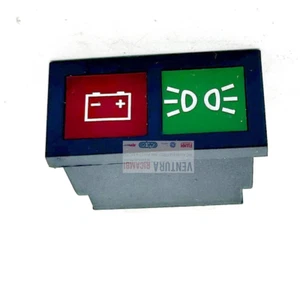 SEGNALATORI LUMINOSI SPIA 48X24 mm BATTERIA E LUCI POSIZIONE SPIA COBO ORIGINALE - Picture 1 of 5