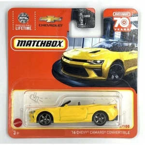2023 Matchbox - '16 Chevy Camaro Convertible #33/100 - HLD41 - Short Card - Picture 1 of 1