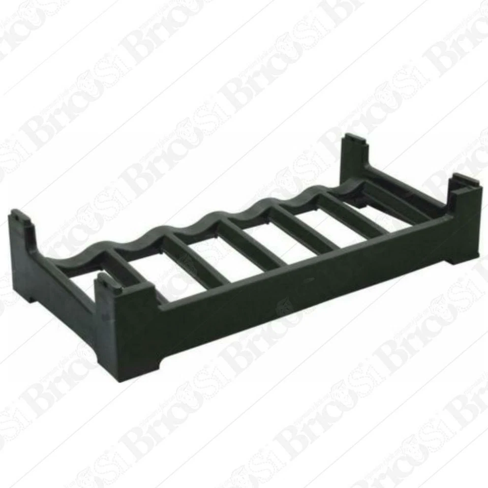 Cantinetta portabottiglie vino modulare 6 posti impilabile plastica 60x30x12h - Immagine 1 di 1