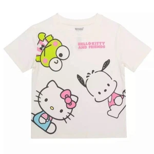 New Sanrio Hybrid Apparel Hello Kitty & Friends Tee Shirt Size M 8 NWT - Picture 1 of 1
