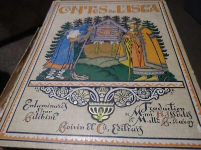 Contes de I’Isba by Ivan Bilibin, 1931, RUSSIAN FOLK TALES - Image 1 of 4