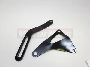 Juego de soportes alternador SBF Ford acero negro Mustang bloque pequeño 260 289 302 347 - Imagen 1 de 1