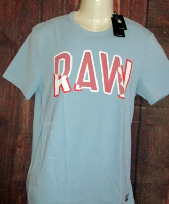 CAMISETA HOMBRE G-STAR RAW AZUL CIELO PROFUNDO TALLA L Foto 1 de 3